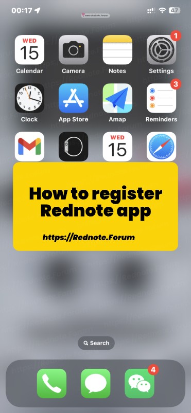 Rednote Registration